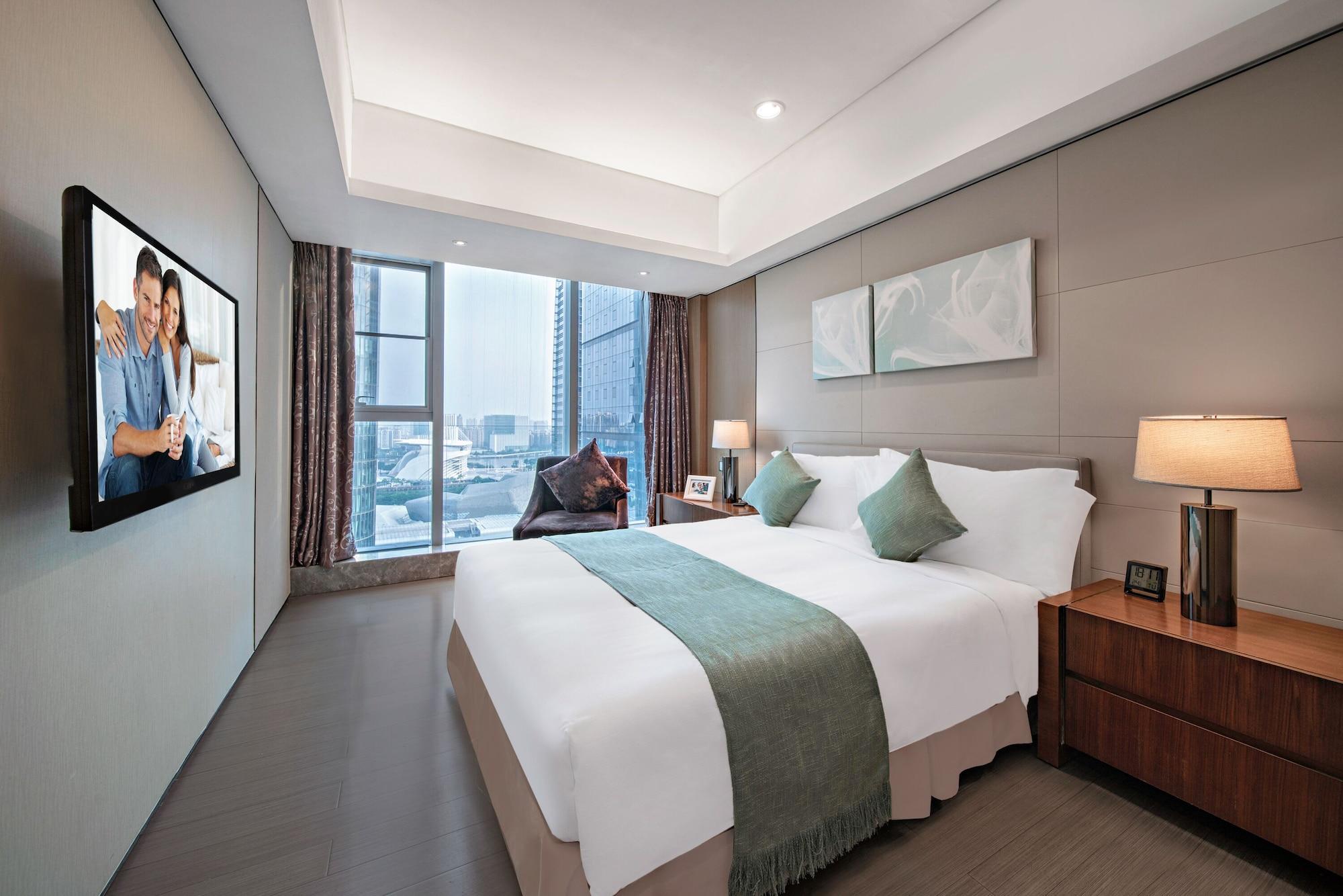 Ferienwohnung Ascott Ifc Kanton Exterior foto