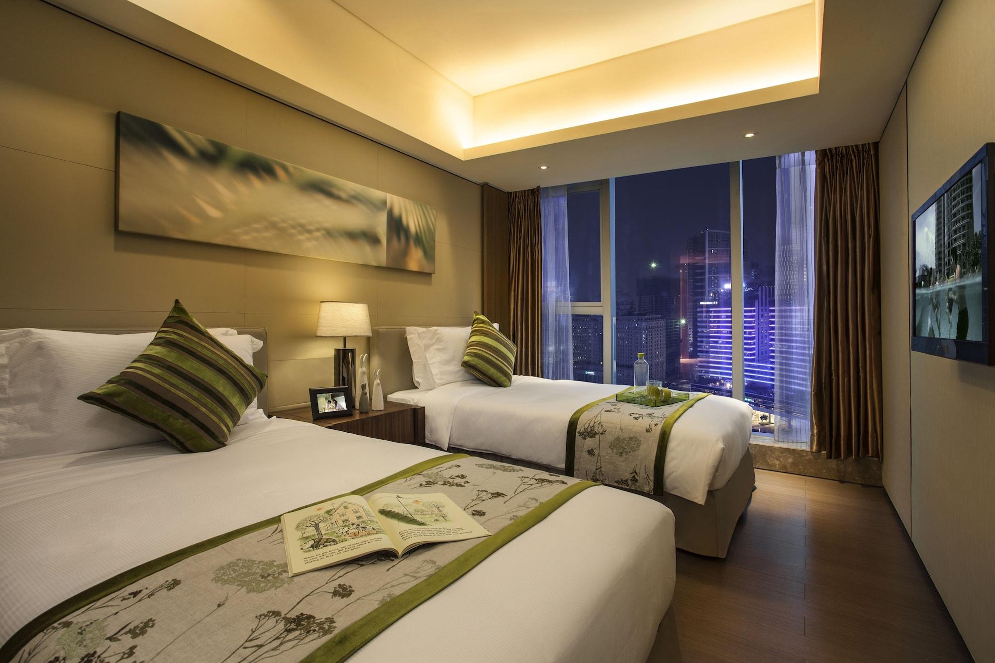 Ferienwohnung Ascott Ifc Kanton Exterior foto
