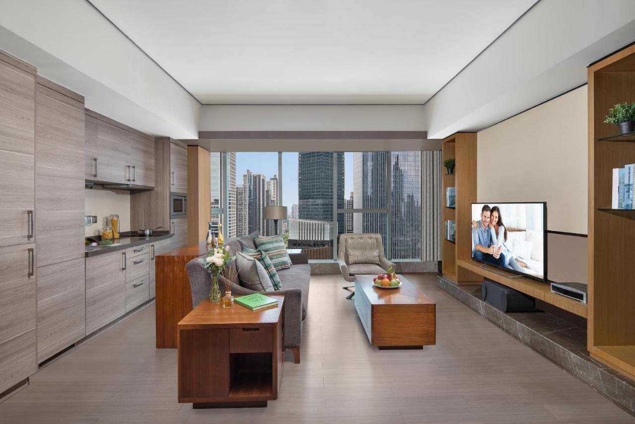 Ferienwohnung Ascott Ifc Kanton Exterior foto