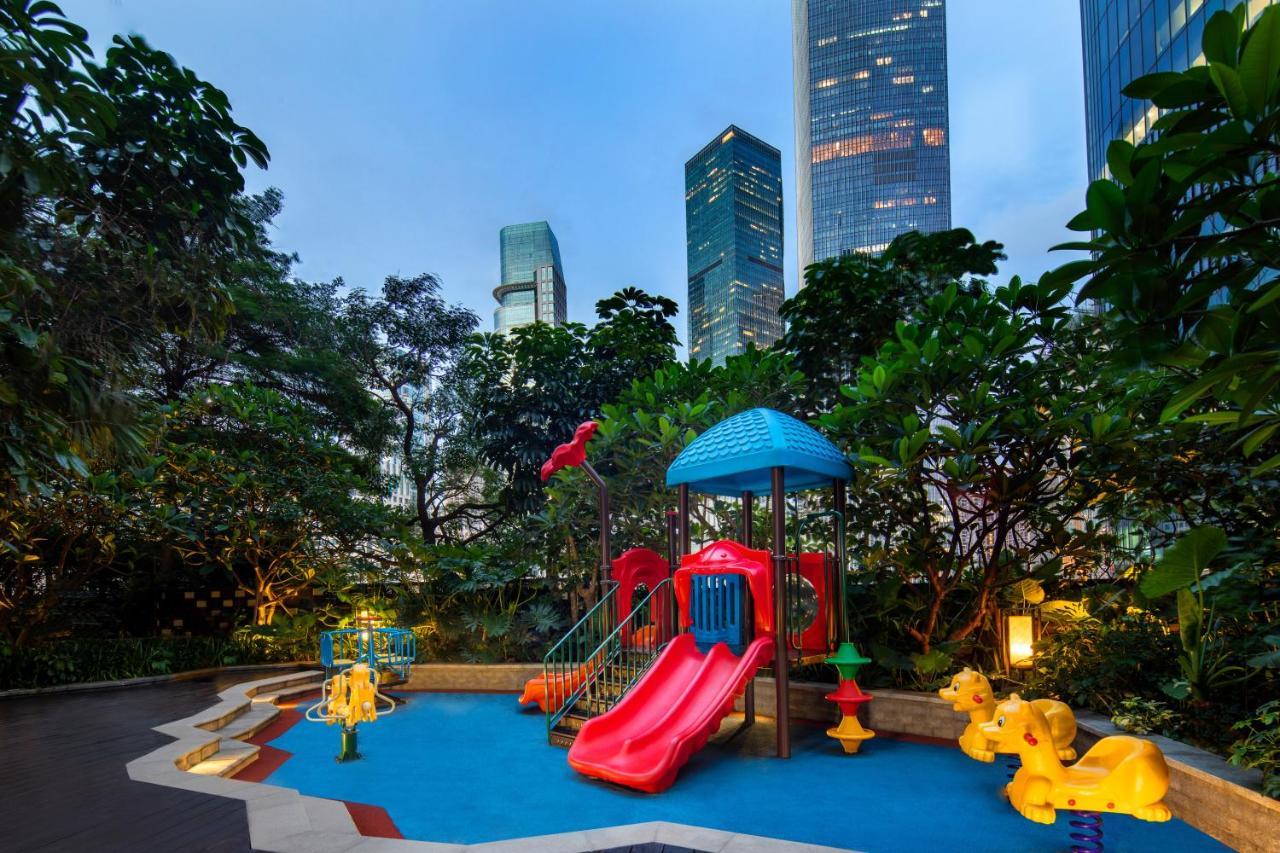 Ferienwohnung Ascott Ifc Kanton Exterior foto