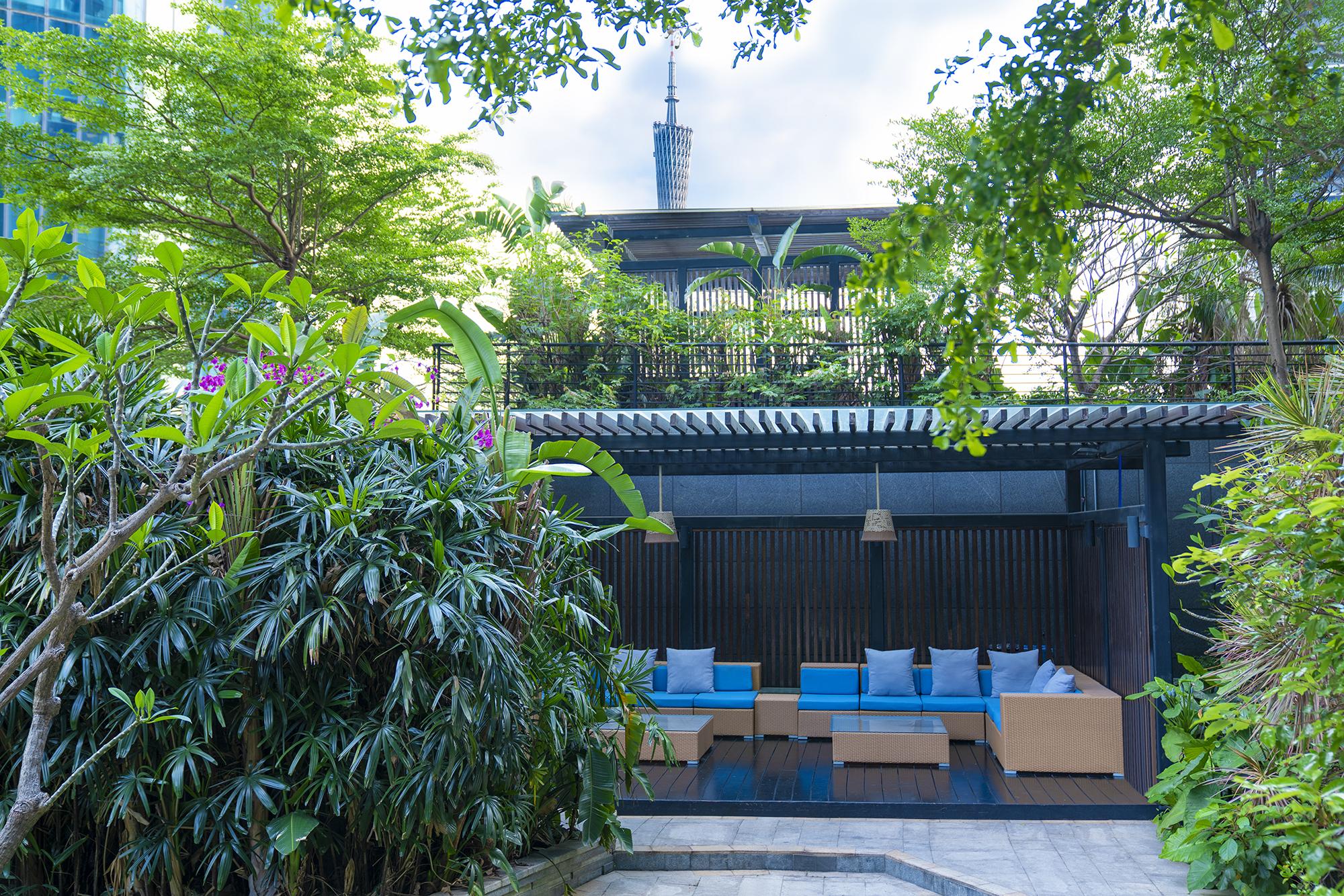 Ferienwohnung Ascott Ifc Kanton Exterior foto