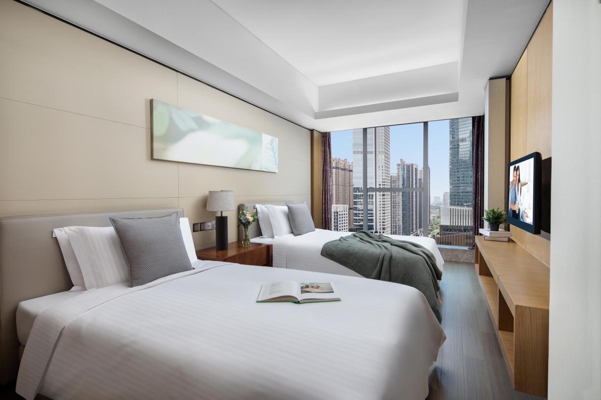 Ferienwohnung Ascott Ifc Kanton Exterior foto