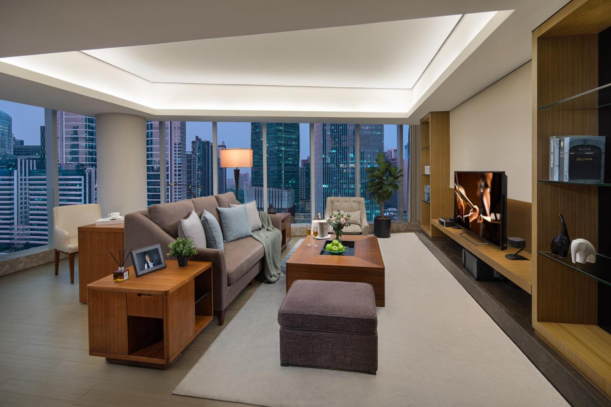 Ferienwohnung Ascott Ifc Kanton Exterior foto