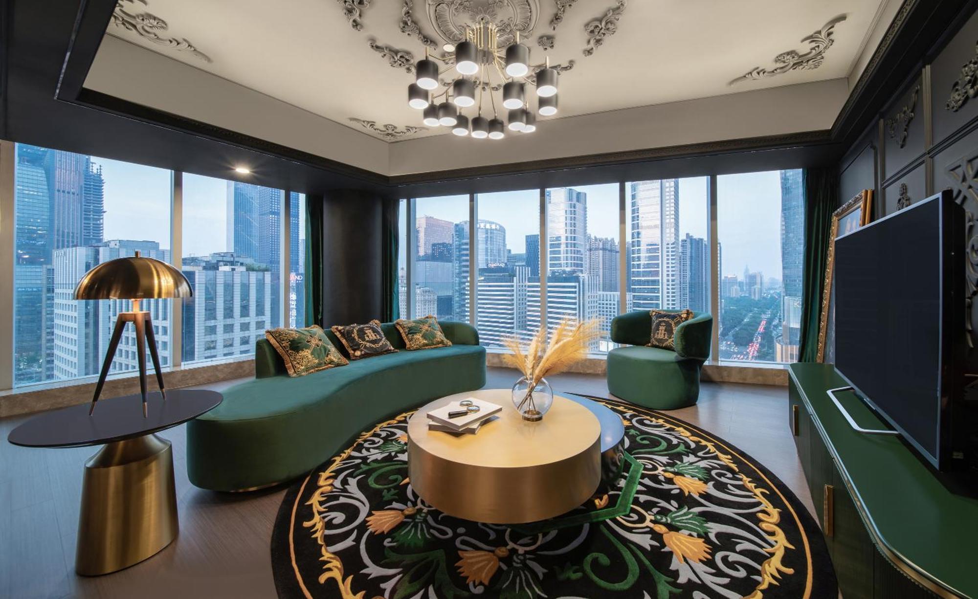 Ferienwohnung Ascott Ifc Kanton Exterior foto